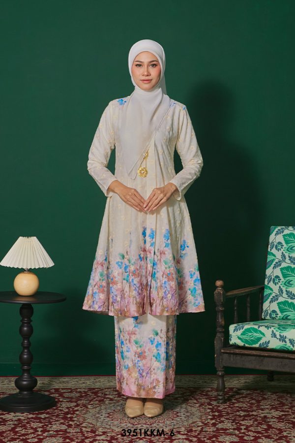 Kebarung Kalthom in Cream (3951KKM-6)