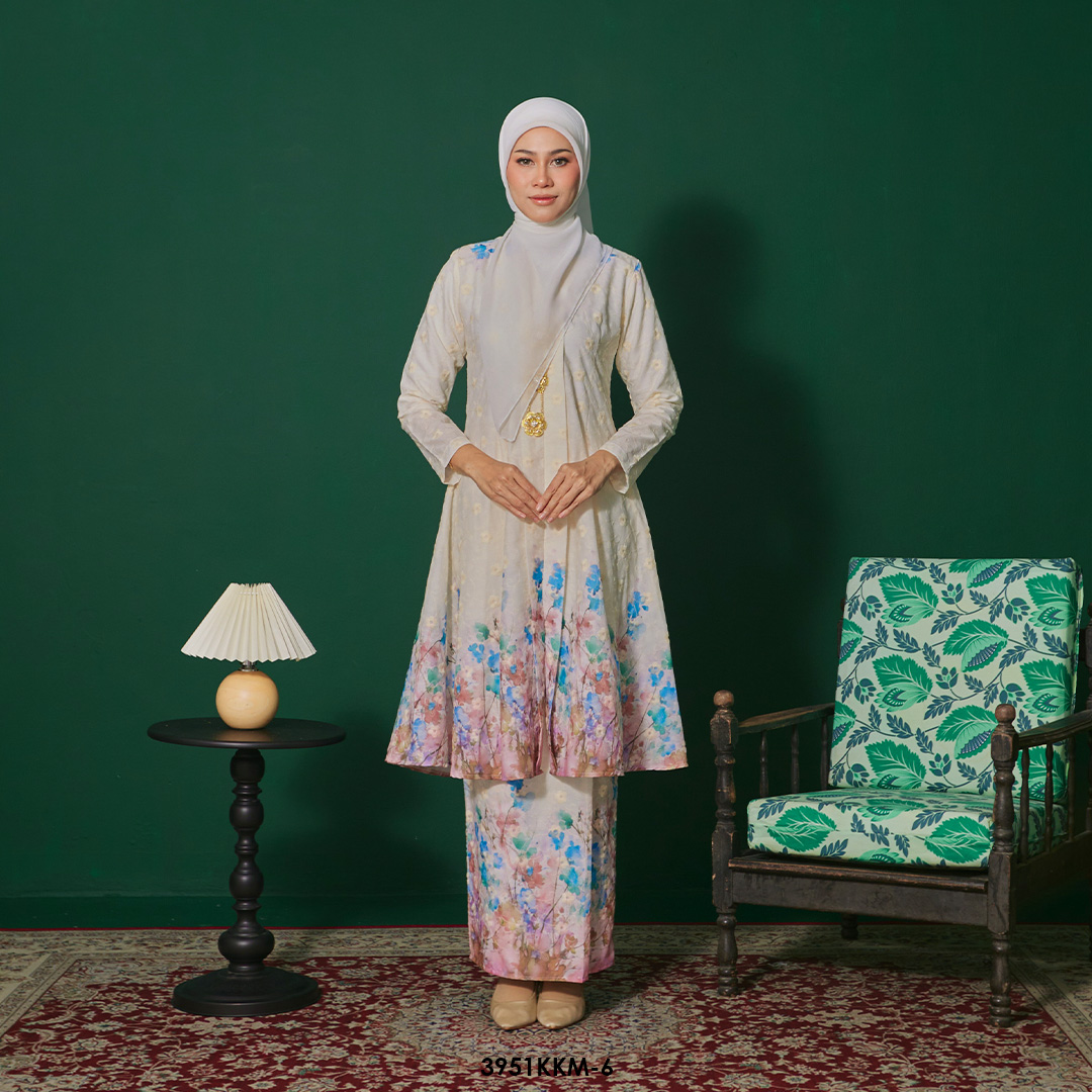 Kebarung Kalthom in Cream (3951KKM-6)