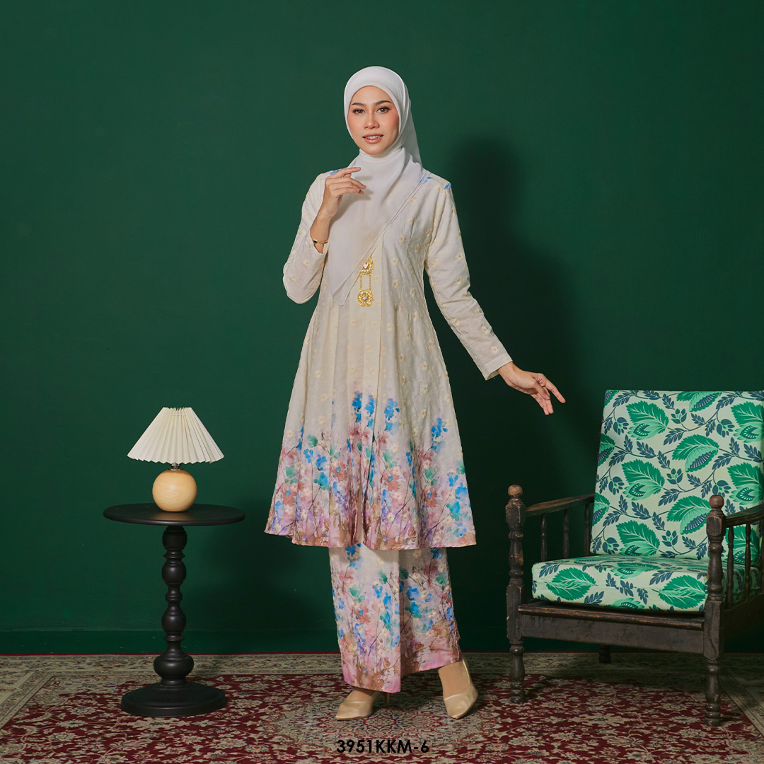 Kebarung Kalthom in Cream (3951KKM-6) - Image 2