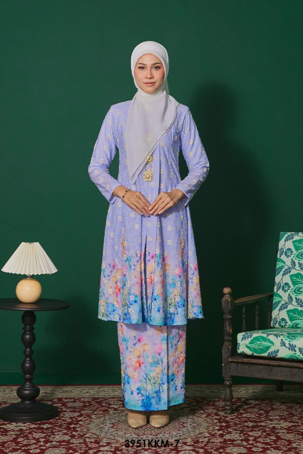 Kebarung Kalthom in Light Periwinkle (3951KKM-7)