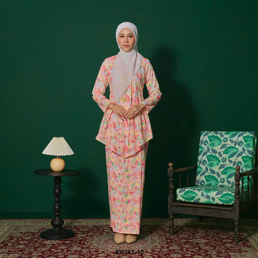 Kebaya Saloma in Rose Pink (4002KS-10)