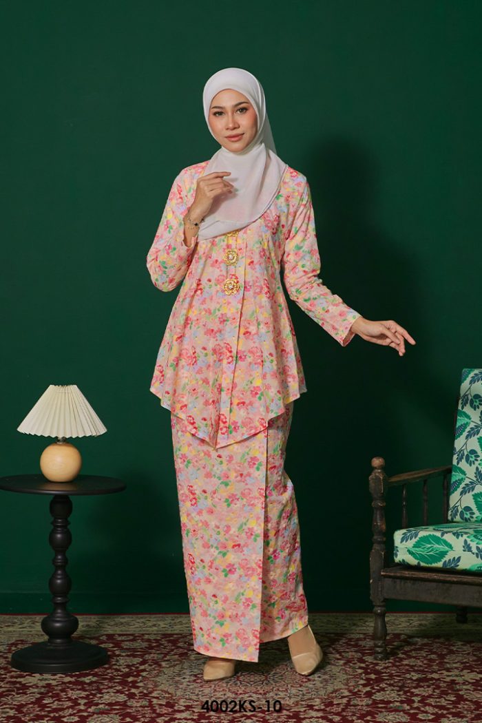 Kebaya Saloma in Rose Pink (4002KS-10)