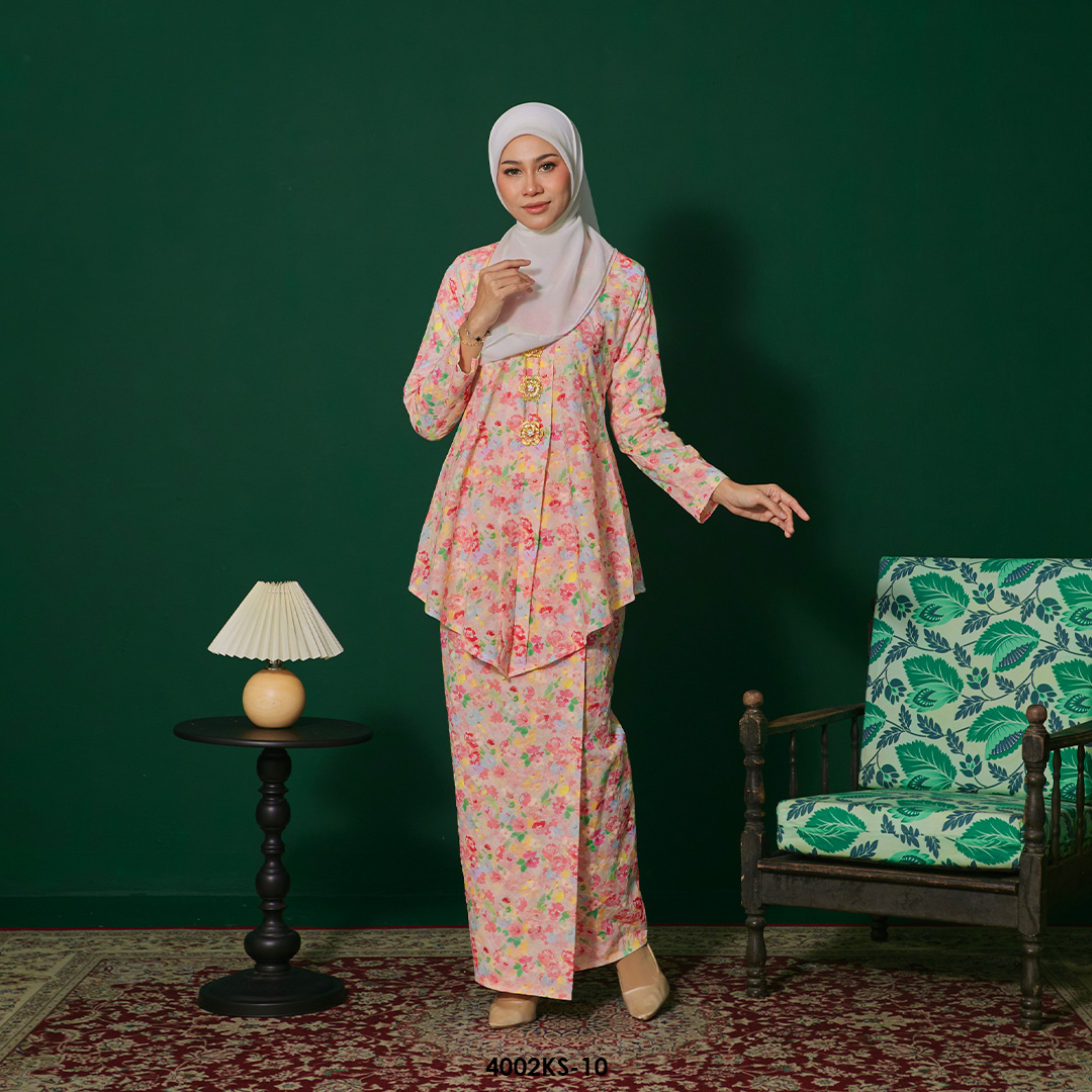 Kebaya Saloma in Rose Pink (4002KS-10) - Image 2