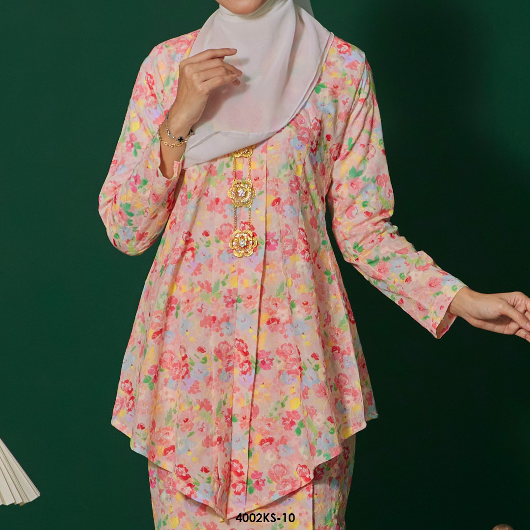 Kebaya Saloma in Rose Pink (4002KS-10) - Image 3