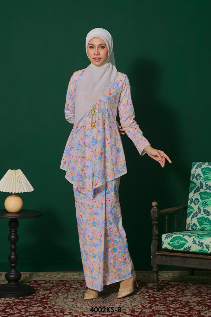 Kebaya Saloma in Blue (4002KS-8)