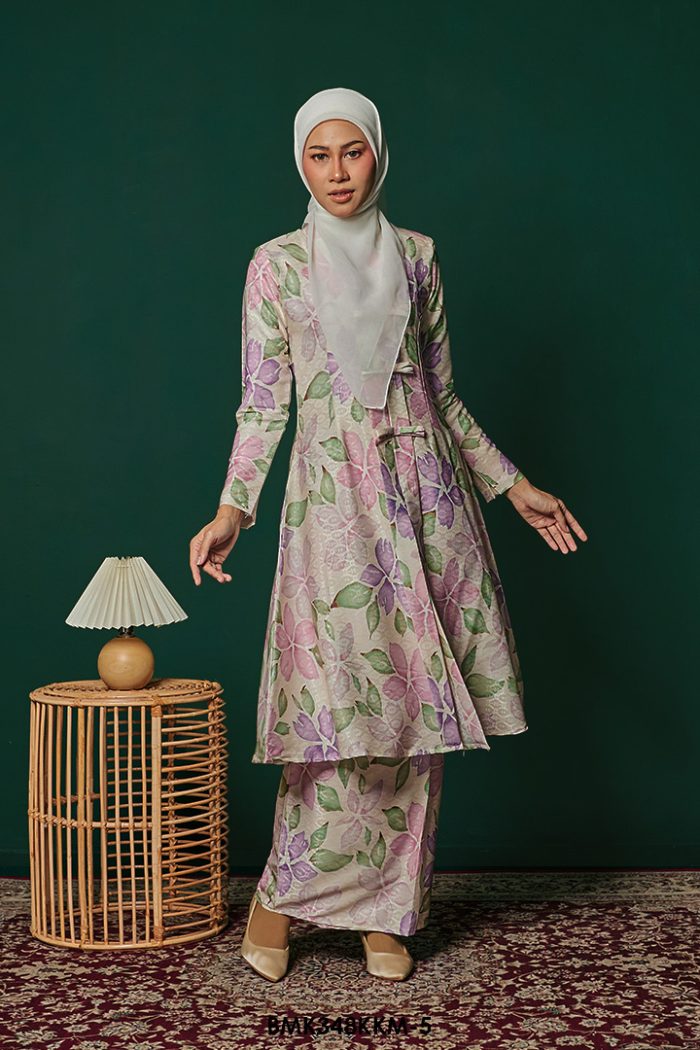 Kebarung Batiq Mia 3.0 Ribbon in Soft Purple (BMK348KKM-5)