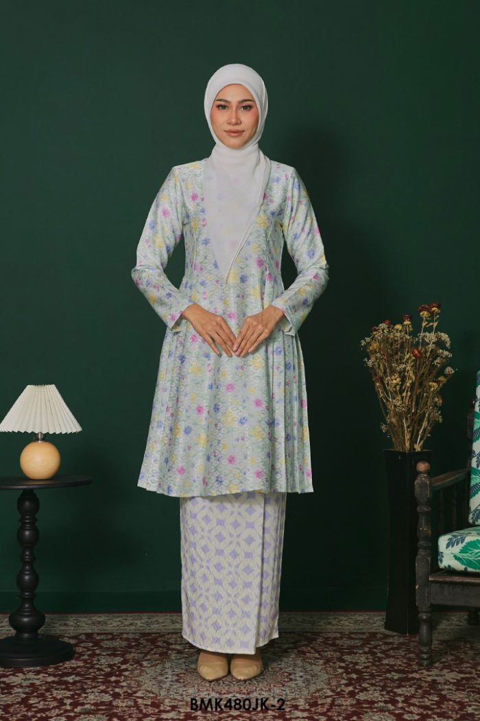 Juliana Kurung Batiq Mia in Ice Mint (BMK480JK-2)