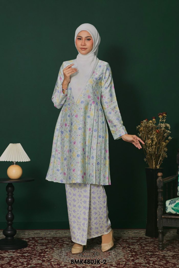 Juliana Kurung Batiq Mia in Ice Mint (BMK480JK-2)
