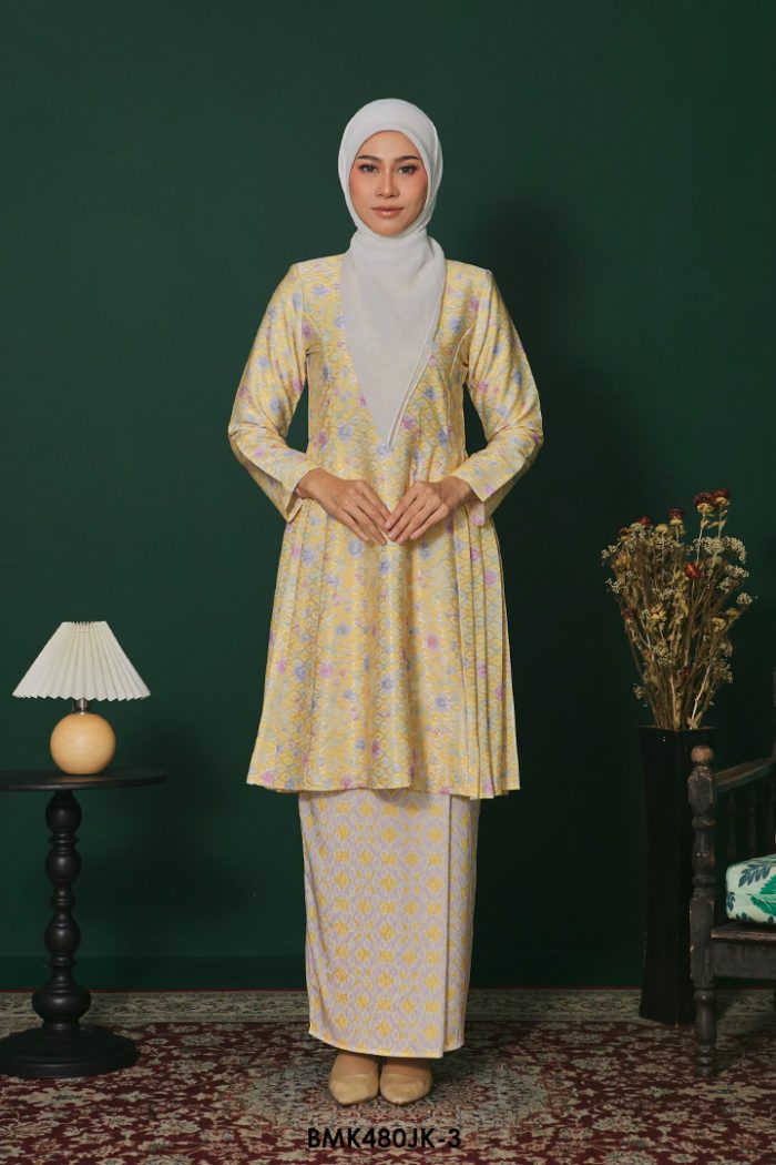 Juliana Kurung Batiq Mia in Yellow (BMK480JK-3)
