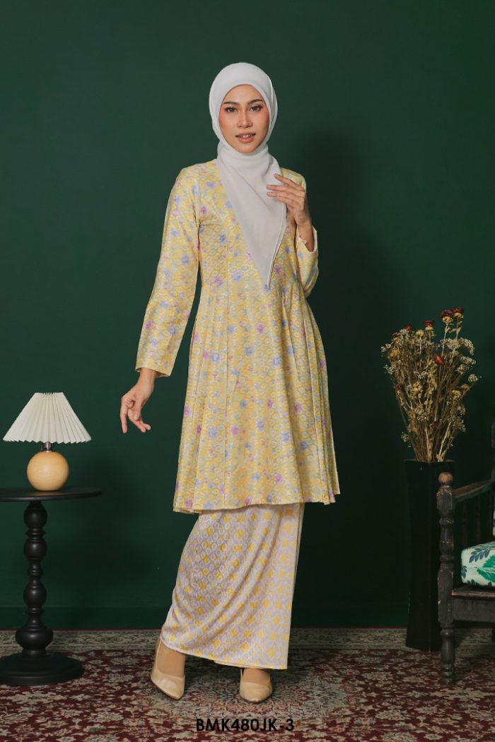 Juliana Kurung Batiq Mia in Yellow (BMK480JK-3)