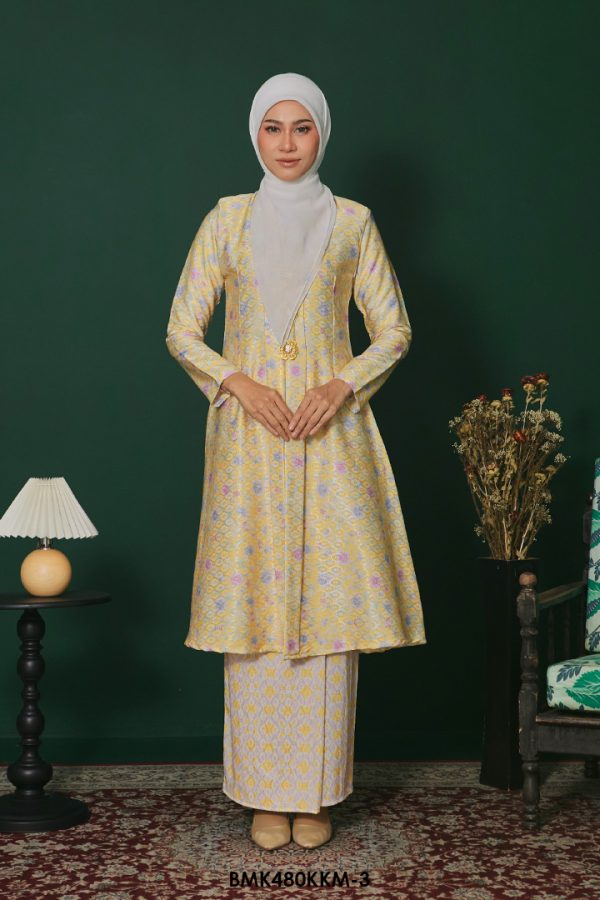Kebarung Batiq Mia in Yellow (BMK480KKM-3)