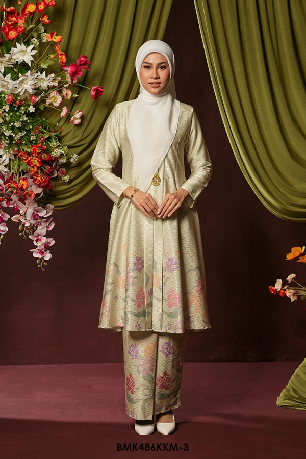 Kebarung Batiq Mia in Light Green (BMK486KKM-3)