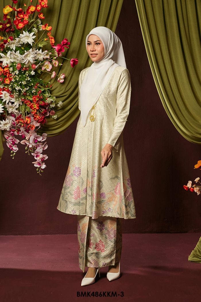 Kebarung Batiq Mia in Light Green (BMK486KKM-3)