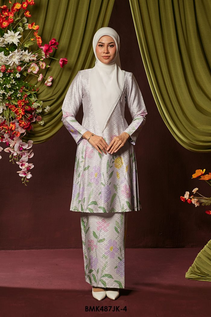 Juliana Kurung Batiq Mia in Lilac (BMK487JK-4)