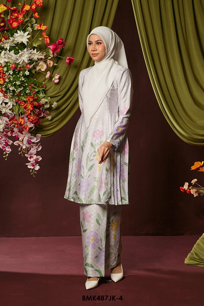 Juliana Kurung Batiq Mia in Lilac (BMK487JK-4)