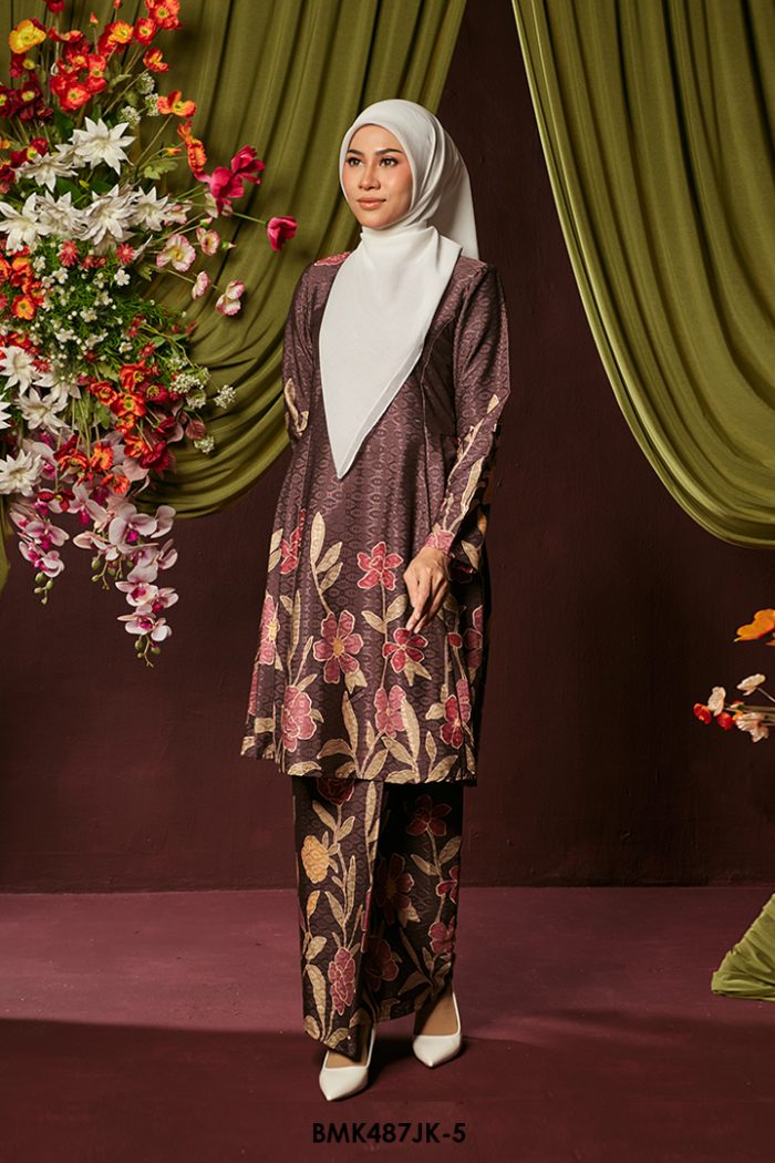 Juliana Kurung Batiq Mia in Brown (BMK487JK-5)