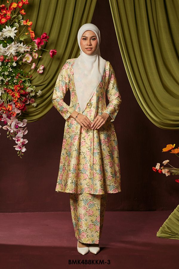 Kebarung Batiq Mia in Yellow (BMK488KKM-3)