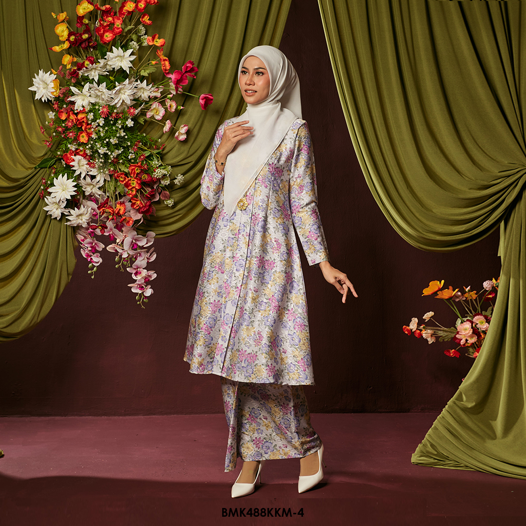 Kebarung Batiq Mia in Lilac (BMK488KKM-4) - Image 2