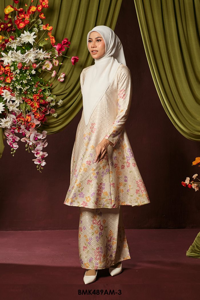Ameera Kurung Batiq Mia in Nude (BMK489AM-3)