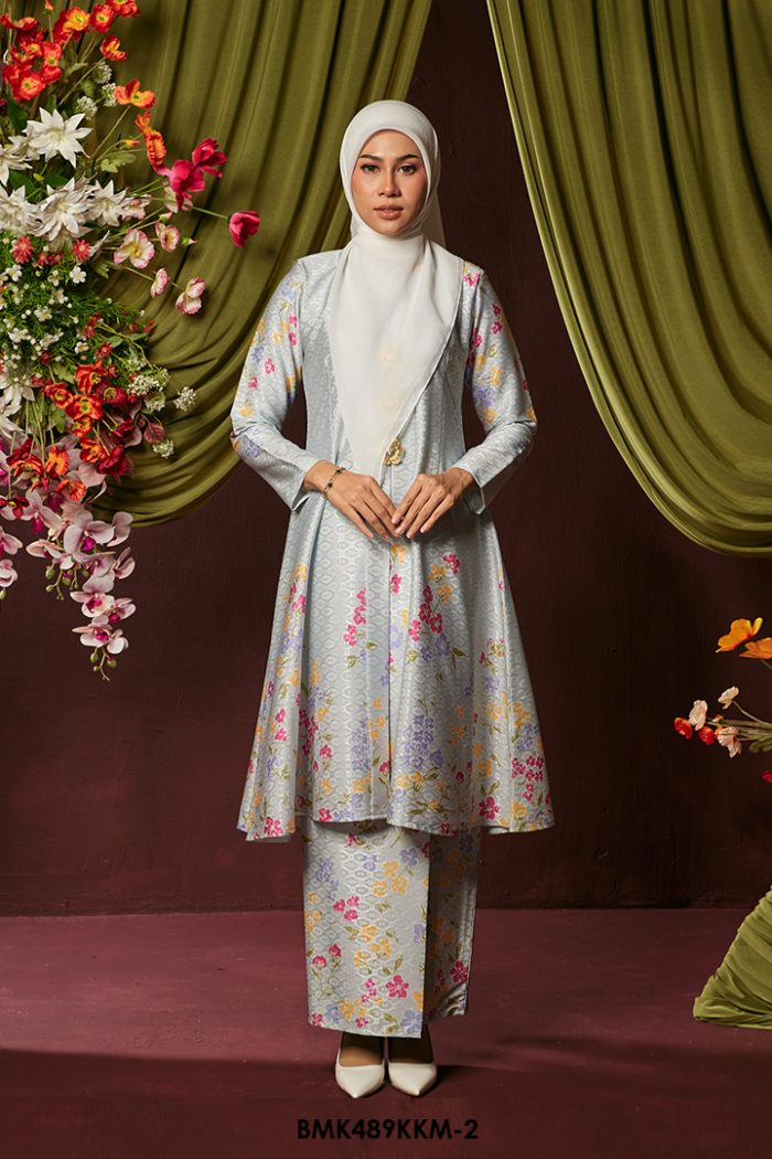 Kebarung Batiq Mia in Baby Blue (BMK489KKM-2)