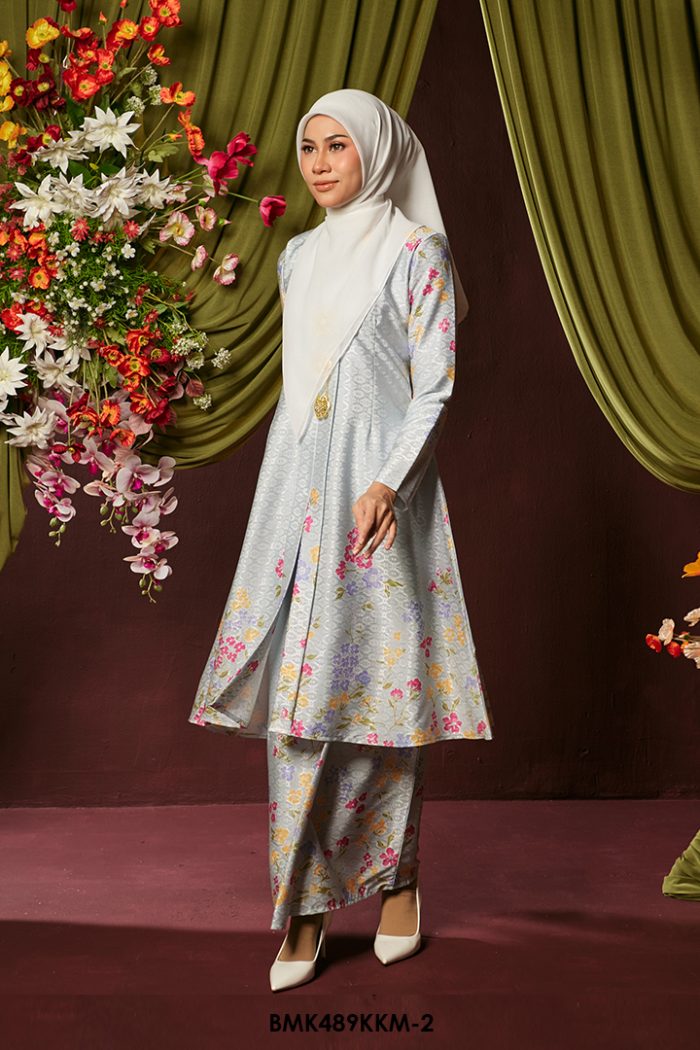 Kebarung Batiq Mia in Baby Blue (BMK489KKM-2)