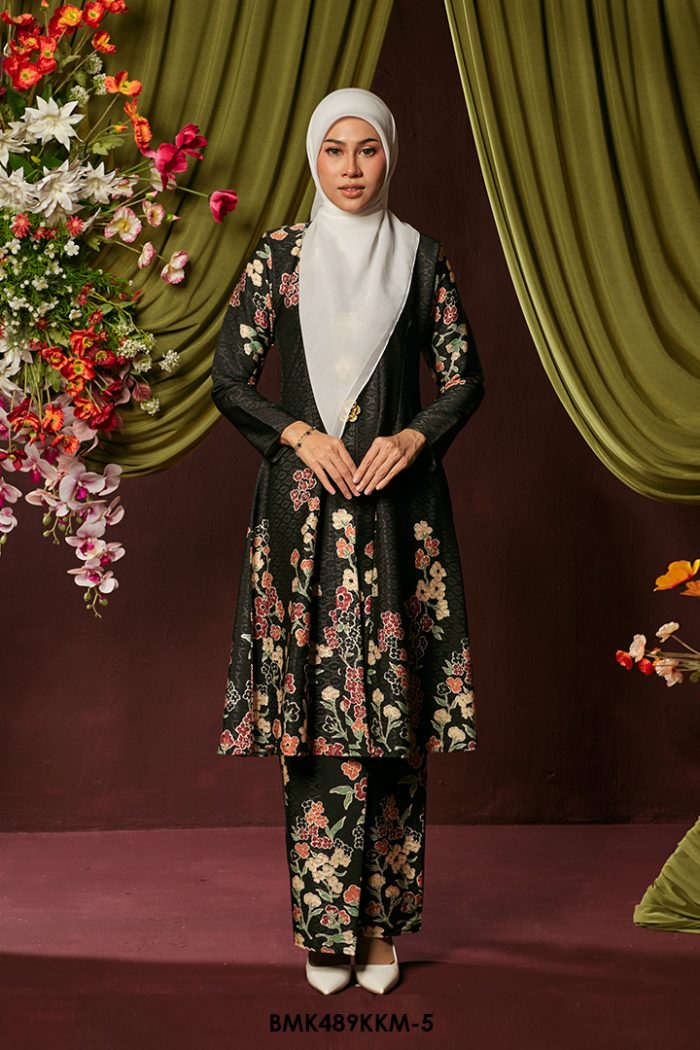 Kebarung Batiq Mia in Black (BMK489KKM-5)