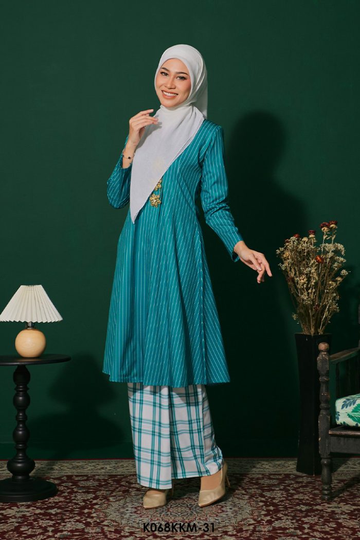 Kebarung Kalthom in Teal Green (K068KKM-31)