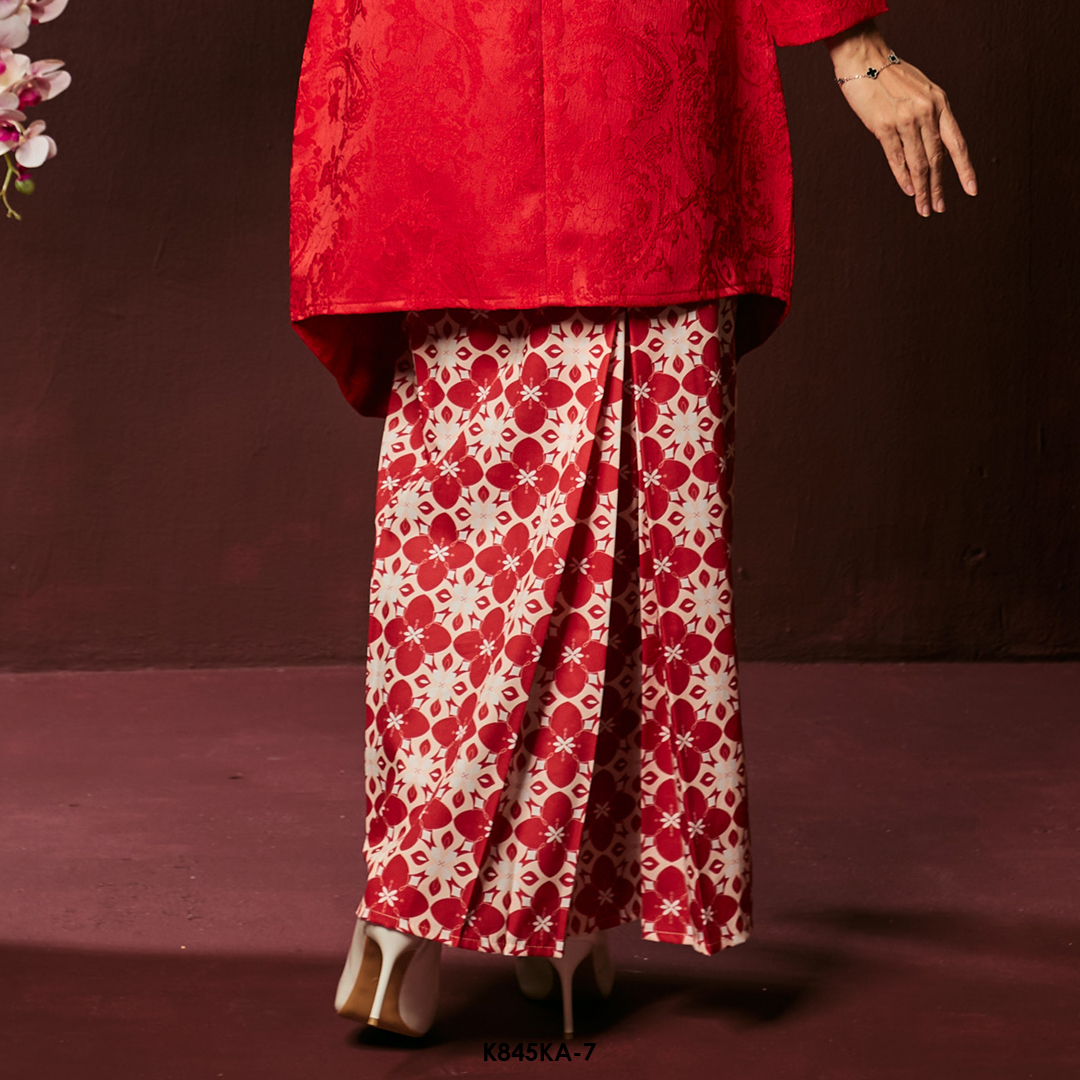 Kebaya Anggun 2.0 in Scarlet Red (K845KA-7) - Image 3