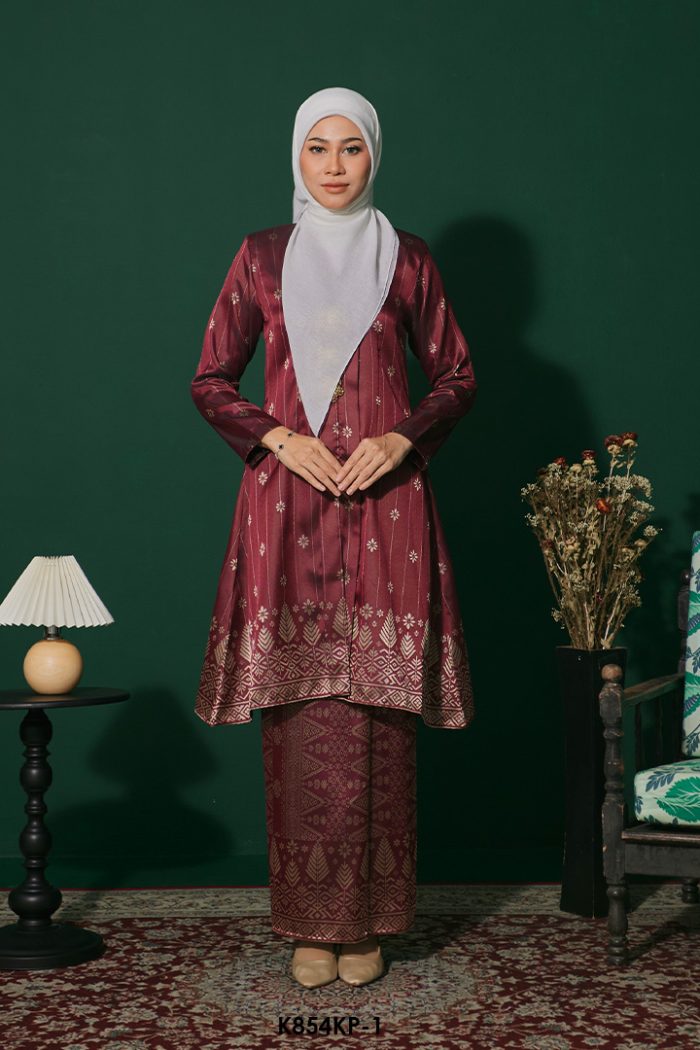 Kebarung Kalthom Petite in Dark Red (K854KP-1)