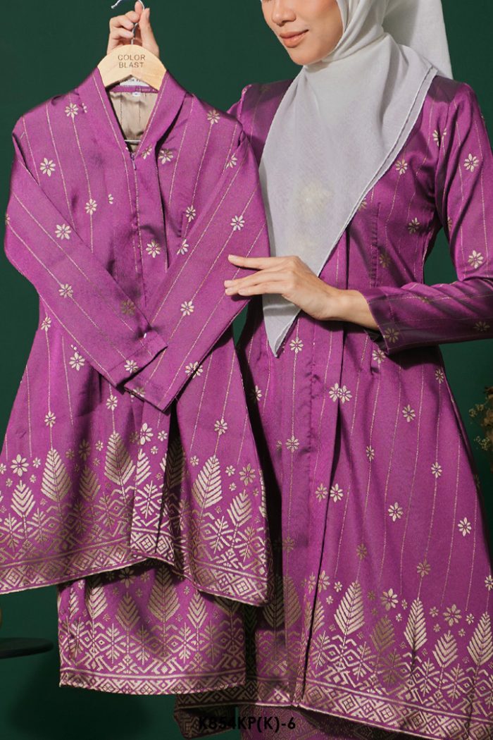 Kebarung Kalthom Petite Kids in Grape (K854(K)-6)