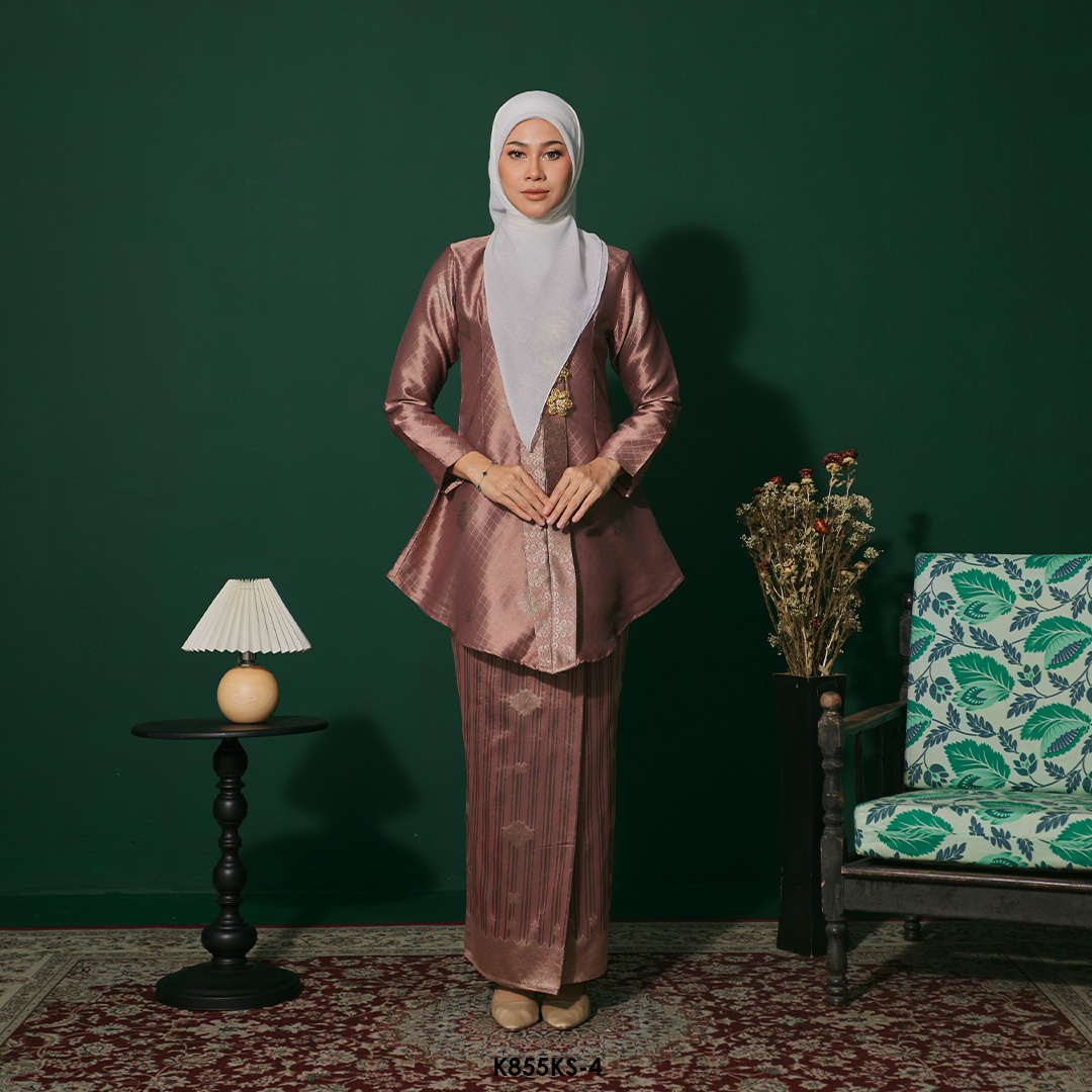 Kebaya Saloma in Rosey Pink (K855KS-4)