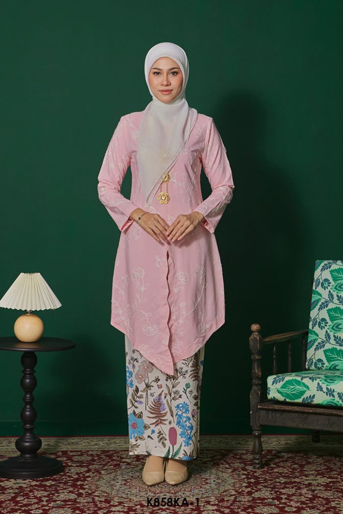 Kebaya Anggun 2.0 in Soft Pink (K858KA-1)