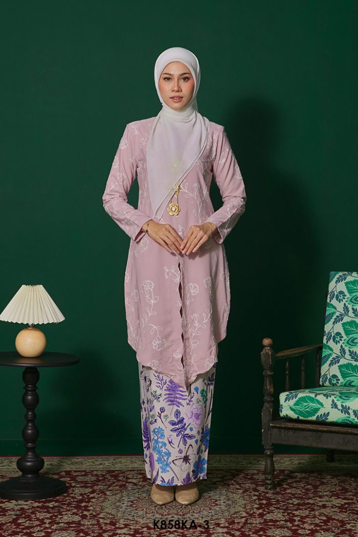 Kebaya Anggun 2.0 in Light Mauve (K858KA-3)