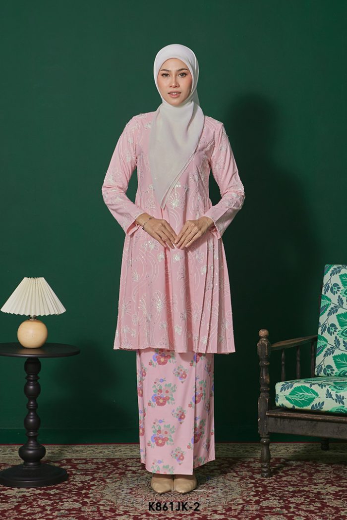 Juliana Kurung in Light Pink (K861JK-2)
