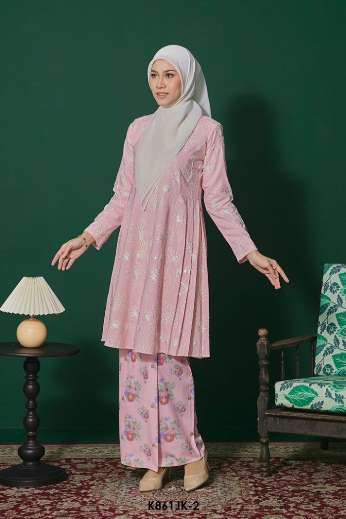 Juliana Kurung in Light Pink (K861JK-2)