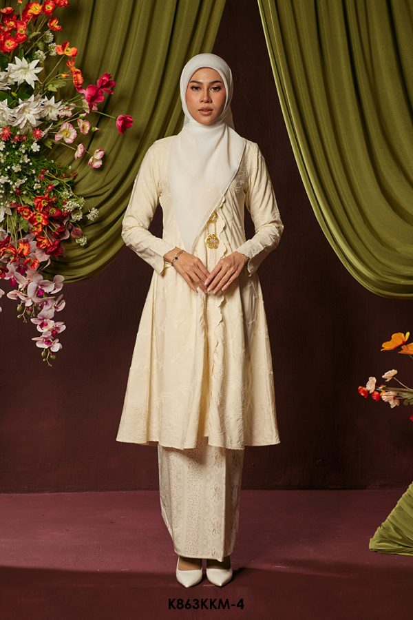 Kebarung Kalthom in Cream (K863KKM-4)