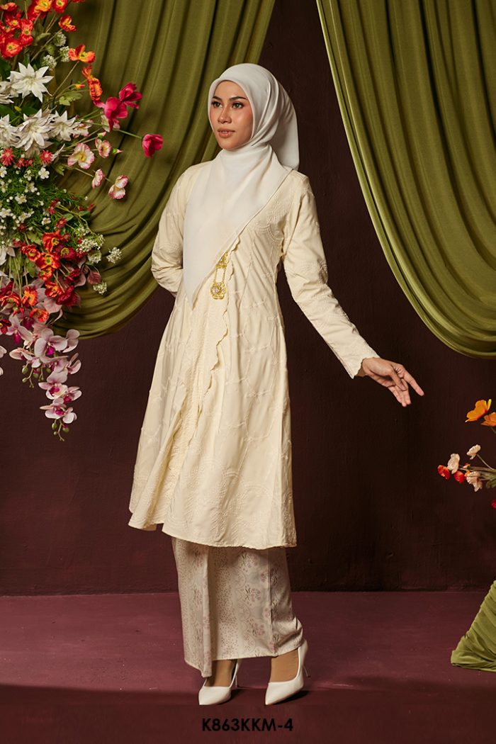 Kebarung Kalthom in Cream (K863KKM-4)