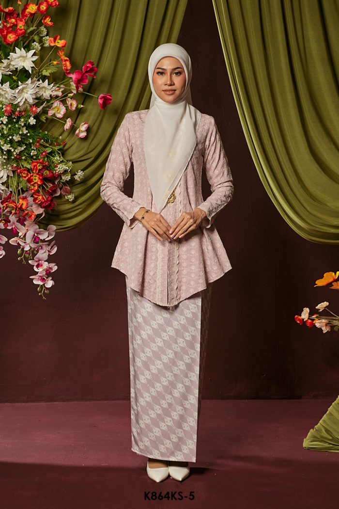 Kebaya Saloma in Soft Purple (K864KS-5)