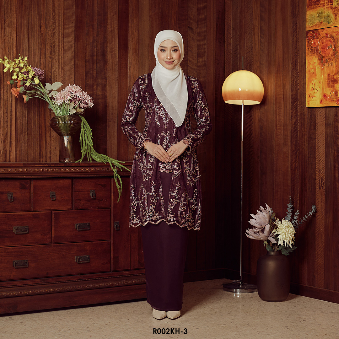 Kebaya Hanum in Grape Purple (R002KH-3)