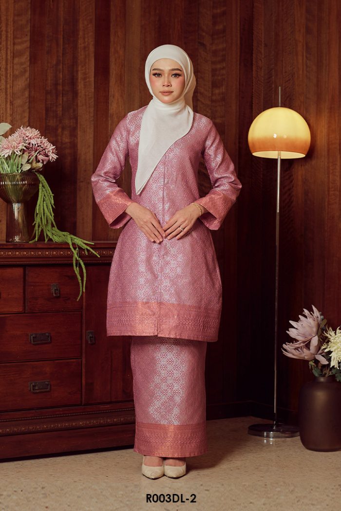 Delima Kurung in Orchid (R003DL-2)