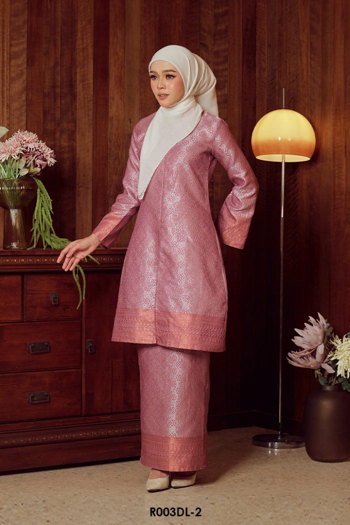 Delima Kurung in Orchid (R003DL-2)