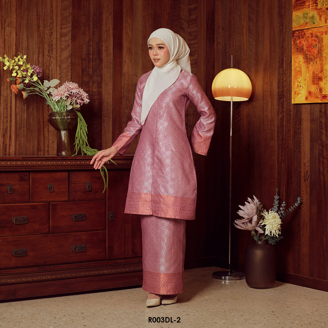 Delima Kurung in Orchid (R003DL-2) - Image 2