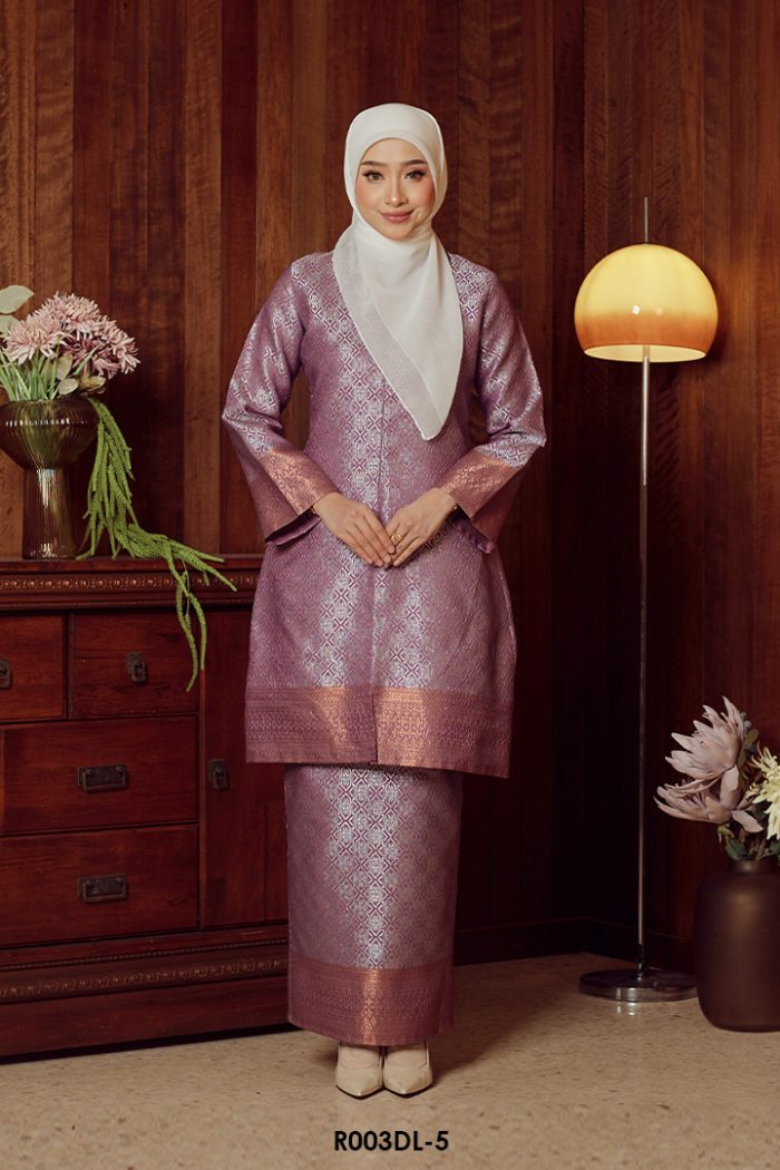 Delima Kurung in Purple (R003DL-5)