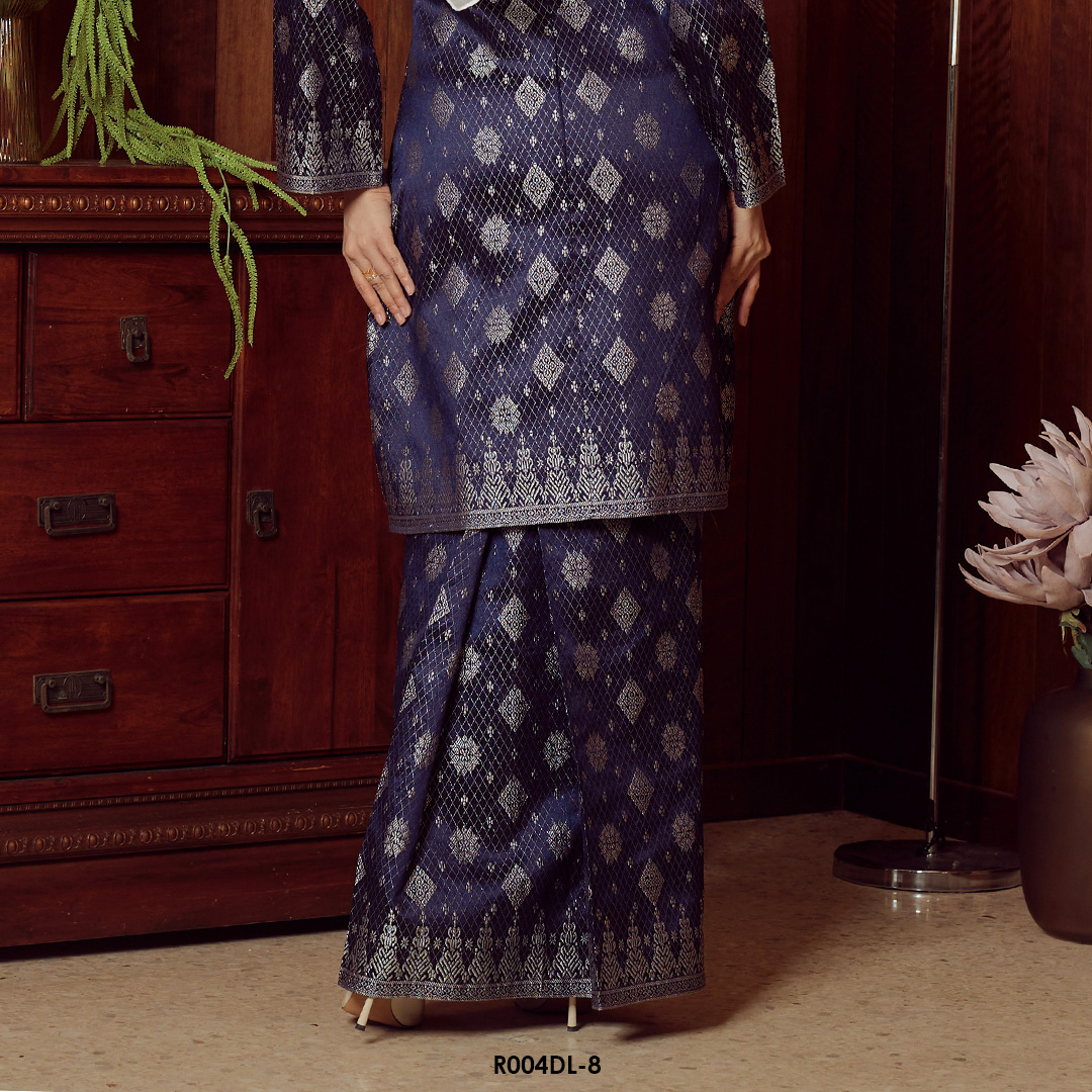 Delima Kurung in Midnight Blue (R004DL-8) - Image 3