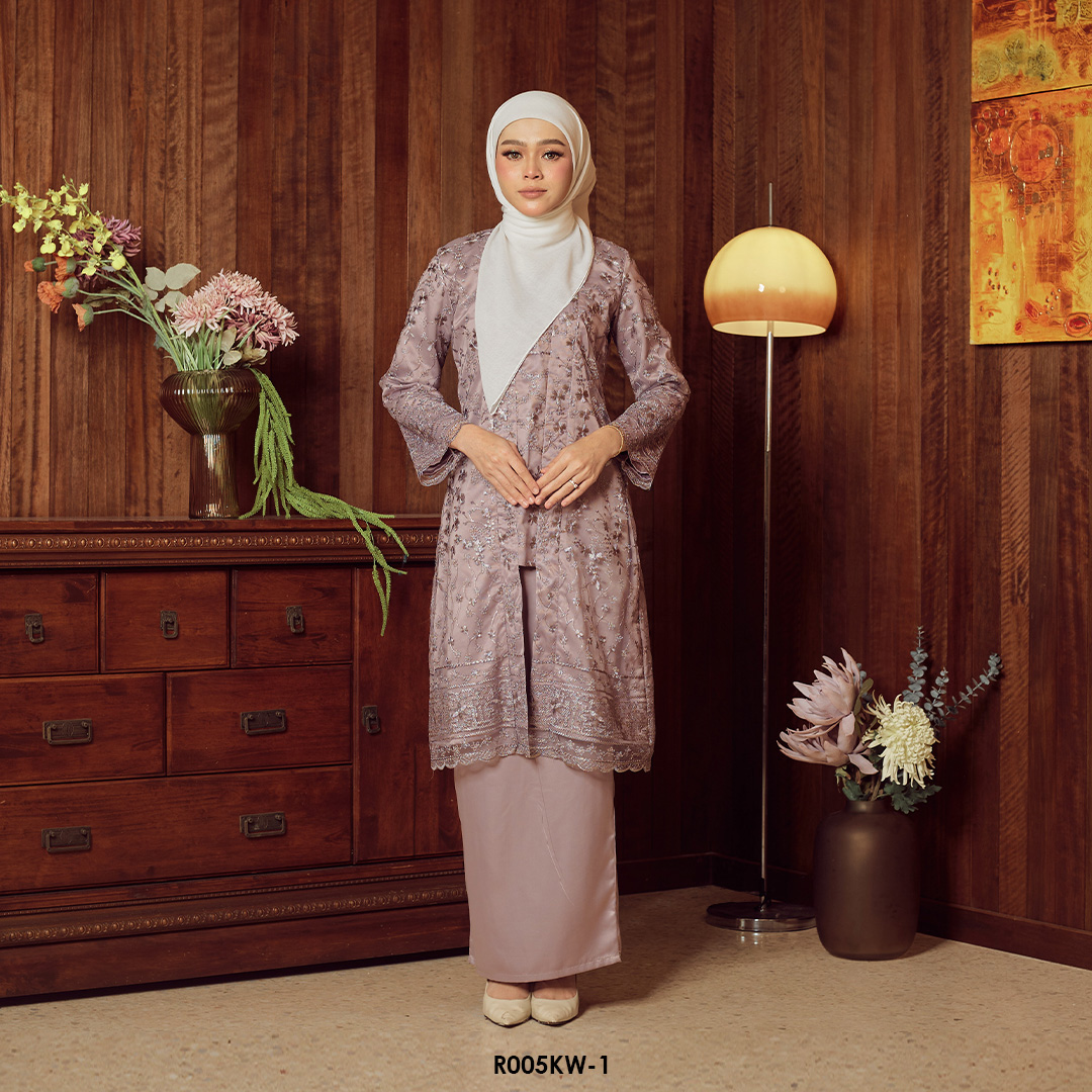 Kebaya Wilda in Dusty Purple (R005KW-1)