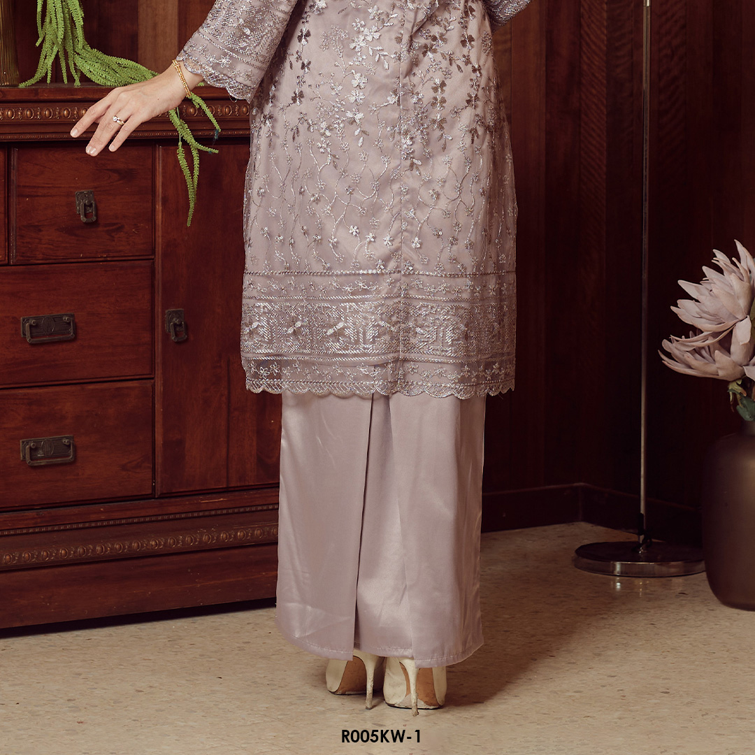 Kebaya Wilda in Dusty Purple (R005KW-1) - Image 3