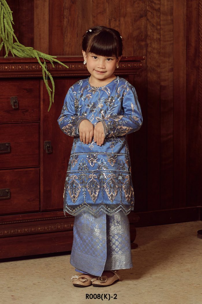 Serena Kurung in Blue (R008(K)-2)