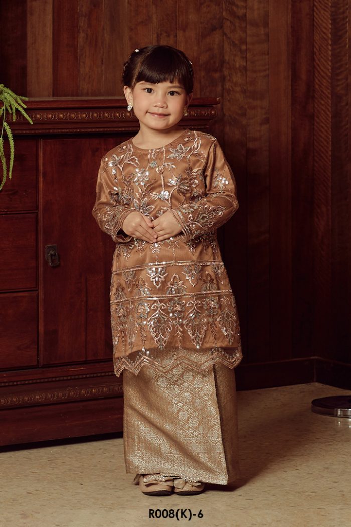 Serena Kurung in Brown (R008(K)-6)