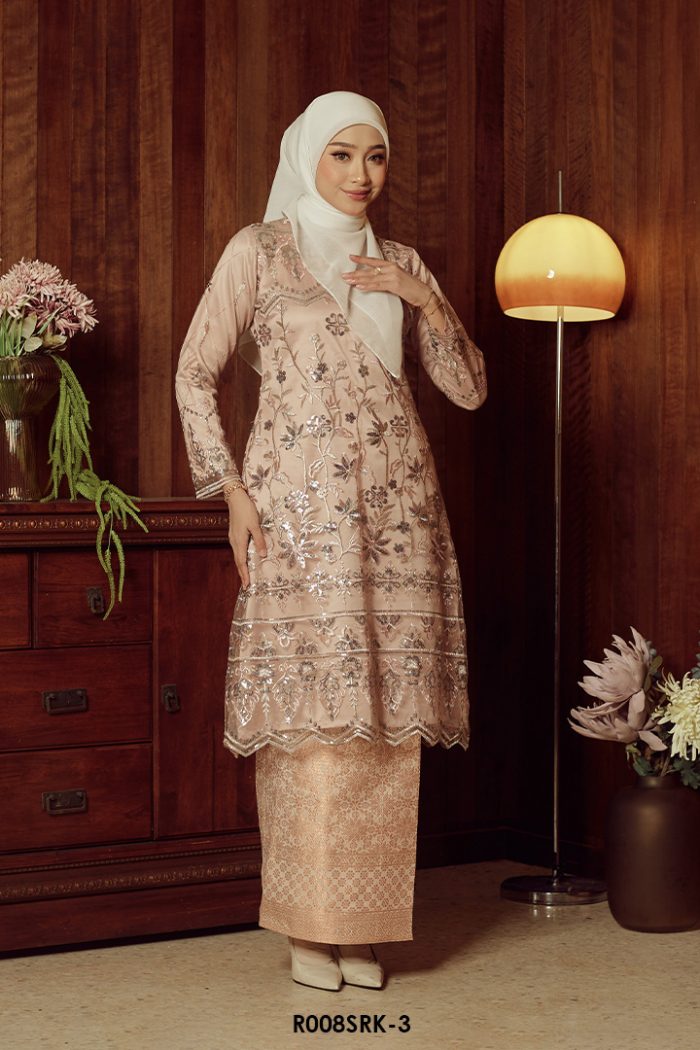 Serena Kurung in Soft Pink (R008SRK-3)