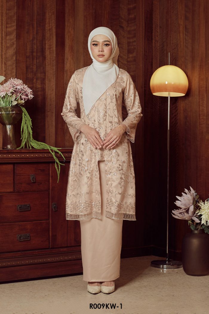 Kebaya Wilda in Dark Teal (R009KW-1)